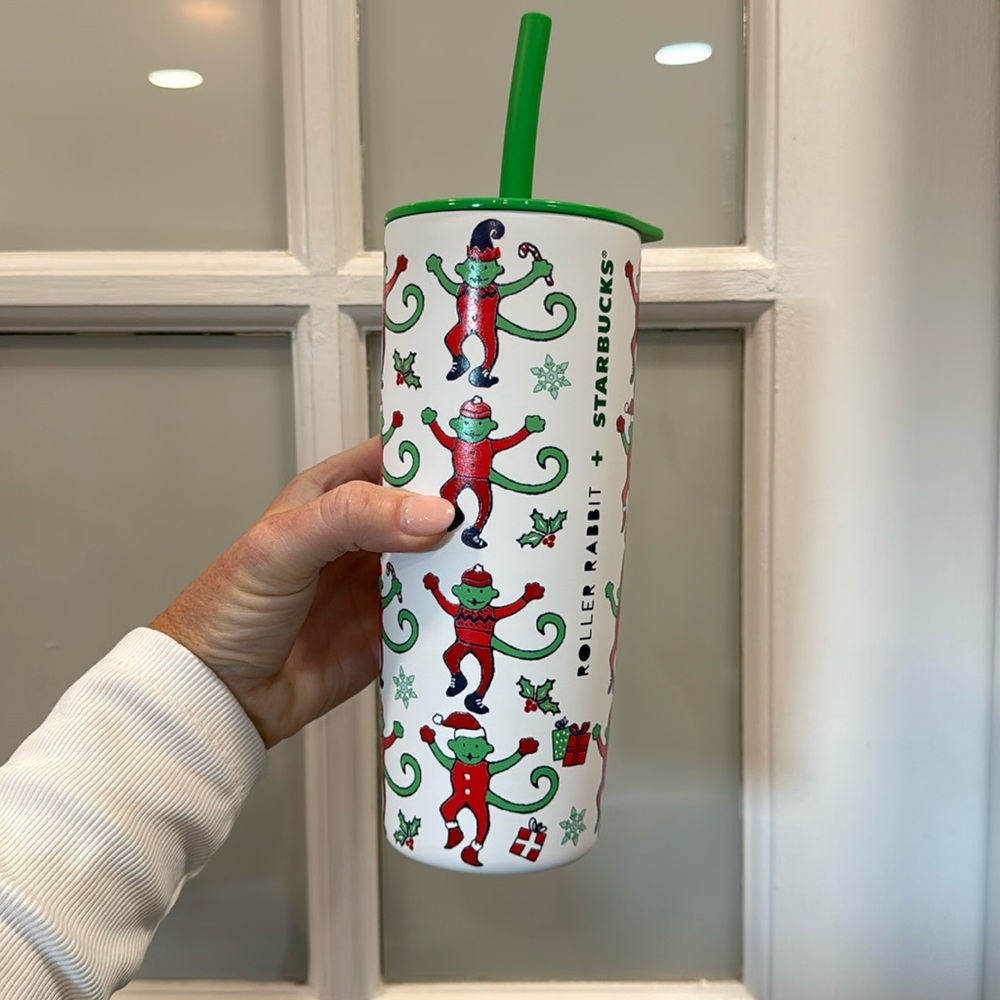 Starbucks x Roller Rabbit Holiday Tumbler